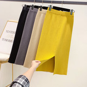 Fusta de dama moderna cu talie inalta in mai multe culori