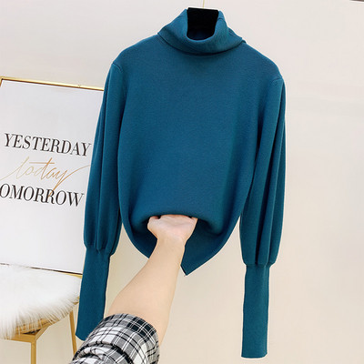 Γυναικείο πουλόβερ με φαρδιά μανίκια σε διάφορα χρώματα