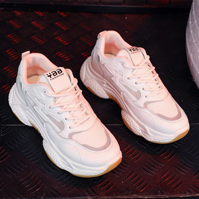 Μοντέρνα γυναικεία αθλητικά παπούτσια με σκληρή σόλα σε πολλά χρώματα