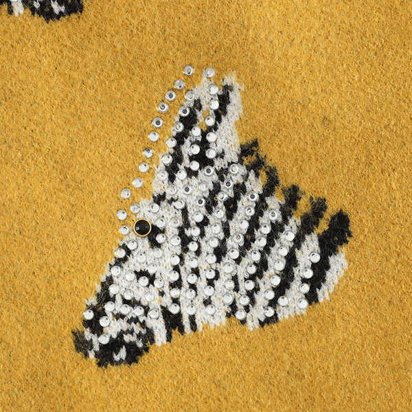 Zebra mintás női pulóver három színben