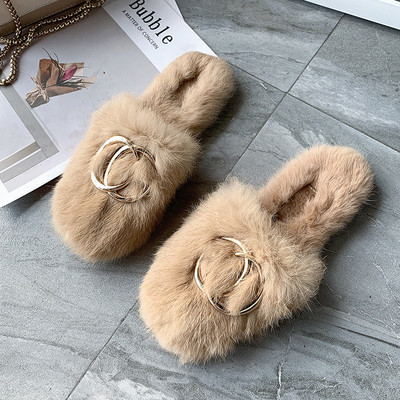 Γυναικείες παντόφλες με μεταλλικό στοιχείο - διάφορα χρώματα