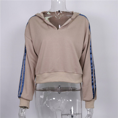 Καθημερινή γυναικεία μπλούζα με μακριά μανίκια σε ροζ χρώμα