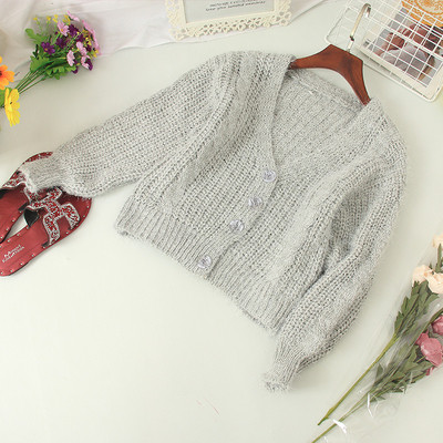 Vesta de dama moderna cu nasturi si decolteu spitz in mai multe culori