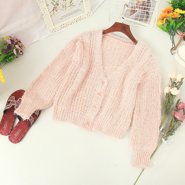 Vesta de dama moderna cu nasturi si decolteu spitz in mai multe culori