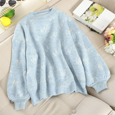 Pulover de dama modern cu decolteu oval in mai multe culori