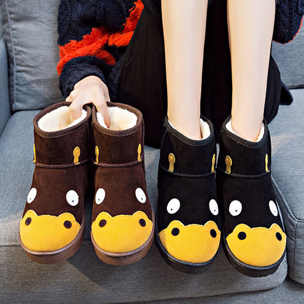 Γυναικείες casual μπότες με απαλή επένδυση σε δύο χρώματα