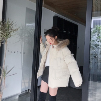 Σύντομο χειμωνιάτικο μπουφάν σε διάφορα χρώματα με  κουκούλα