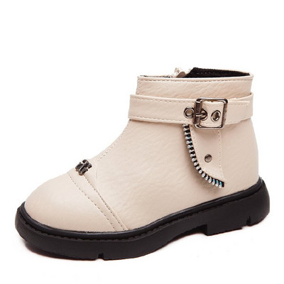 Cizme moderne pentru copii pentru fete cu cataramă în trei culori