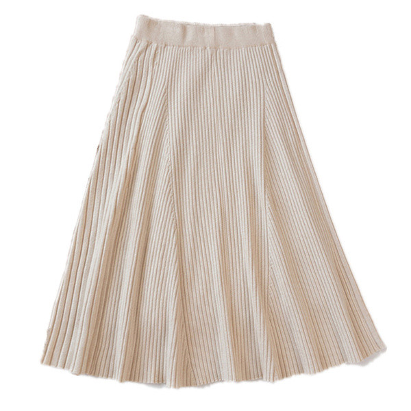 Fusta de dama moderna - model croiat in negru, bej si maro