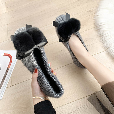 Modern női alkalmi cipő pehelyszínnel, két színben