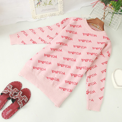 Pulover de dama modern cu decolteu oval si inscription in diferite culori