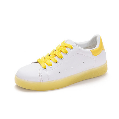 Modern női tornacipő színes nyakkendőkkel, négy színben