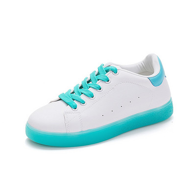 Modern női tornacipő színes nyakkendőkkel, négy színben