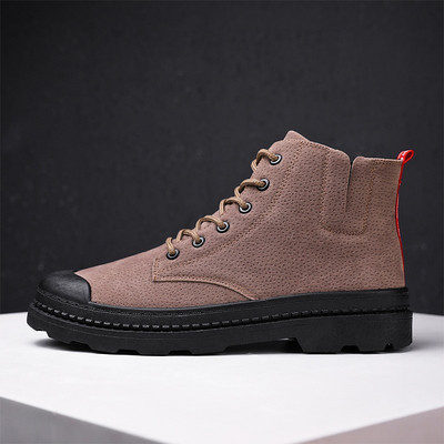 Modern férfi tornacipő fekete, szürke és lila fűzővel