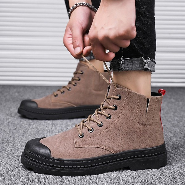 Modern férfi tornacipő fekete, szürke és lila fűzővel