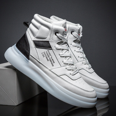 Καθημερινά ανδριικά παπούτσια με κορδόνια και παχιά σόλα σε τρία χρώματα