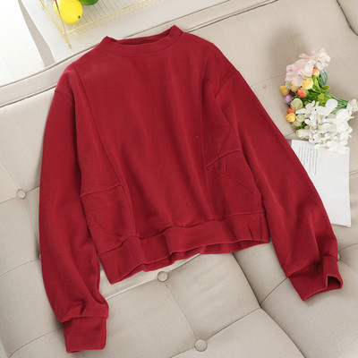 Női alkalmi blúz kerek nyakkivágással, több színben