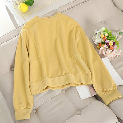 Női alkalmi blúz kerek nyakkivágással, több színben