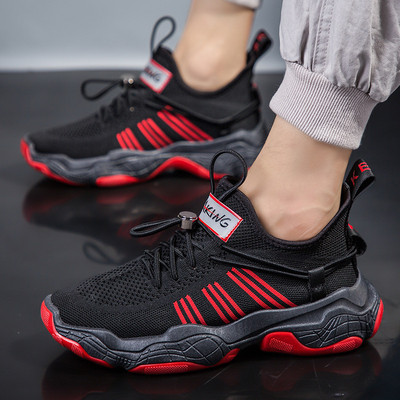 Casual ανδρικά αθλητικά παπούτσια δύο μοντέλα με δεσμούς σε διάφορα χρώματα