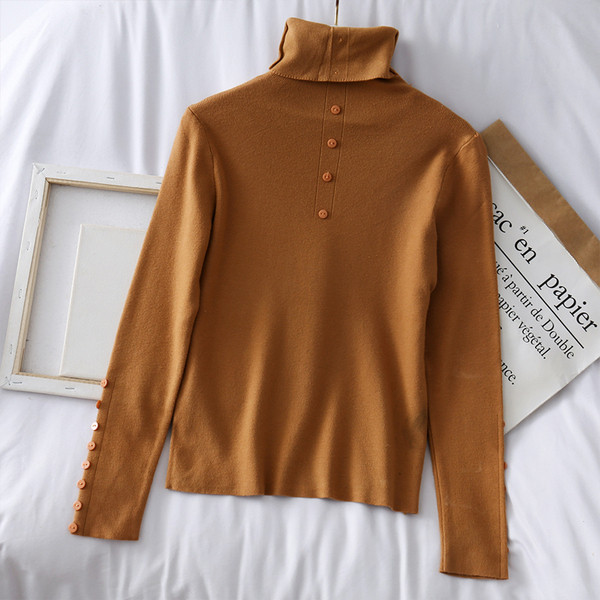 Μοντέρνα γυναικεία μπλούζα με κολάρο και κουμπιά σε διάφορα χρώματα