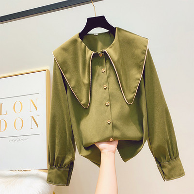 Κομψό γυναικείο πουκάμισο με κουμπιά σε διάφορα χρώματα
