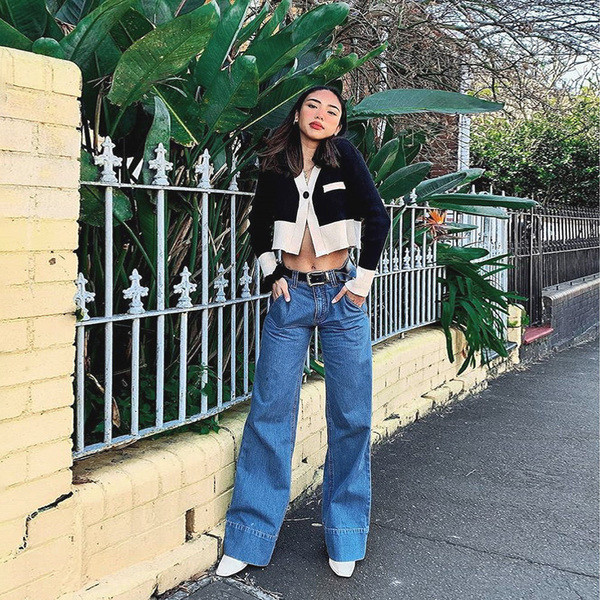 Нов модел модерна дамска жилетка - къс модел