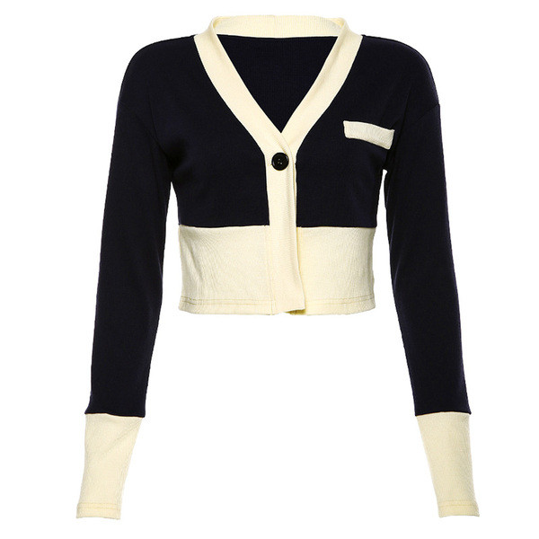 Нов модел модерна дамска жилетка - къс модел