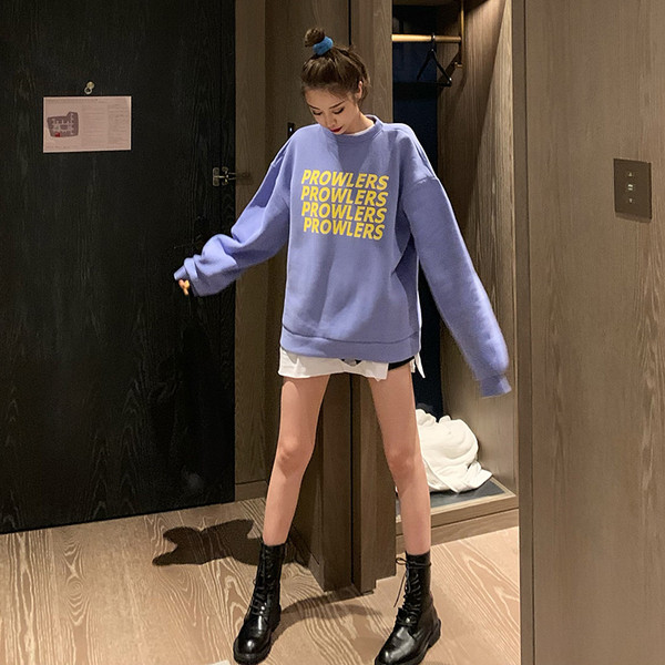 Bluza de dama sport-casual cu inscriptii in doua culori