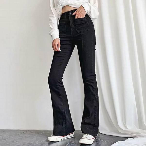 Model nou de blugi casual de dama in negru si albastru