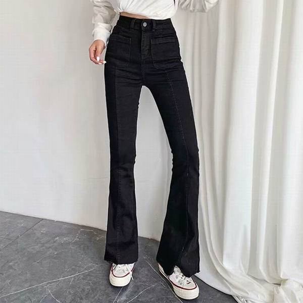 Model nou de blugi casual de dama in negru si albastru