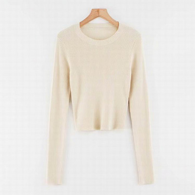 Νέα μοντέρνα μοντέρνα γυναικεία μπλούζα με μακριά μανίκια σε διάφορα χρώματα