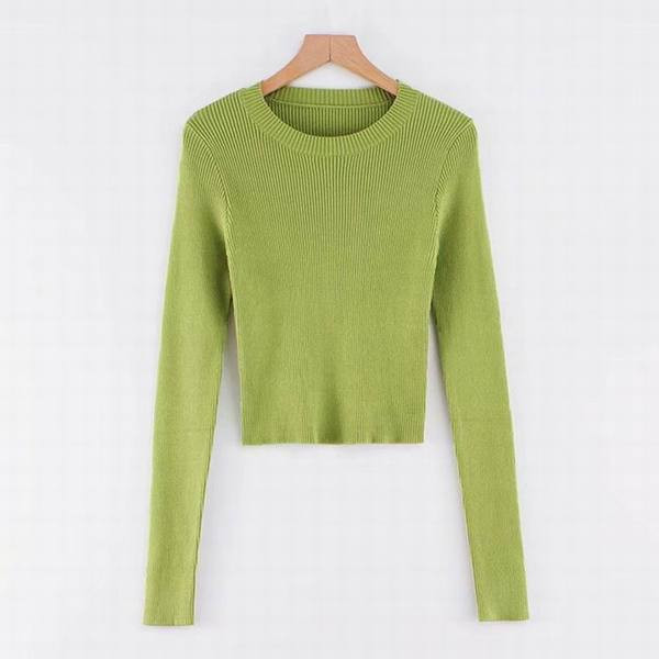 Νέα μοντέρνα μοντέρνα γυναικεία μπλούζα με μακριά μανίκια σε διάφορα χρώματα