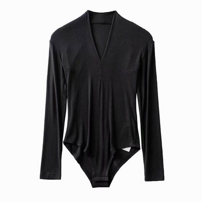 Modern női test spitz nyakkivágással, több színben