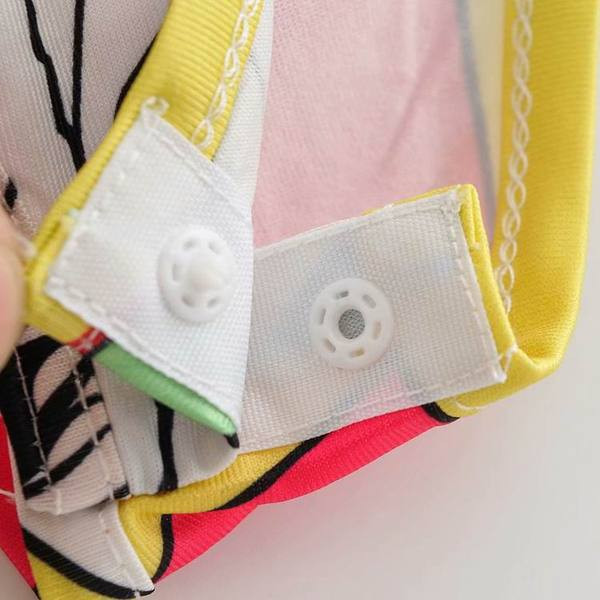 Model nou de body de dama colorat cu guler polo si maneci lungi