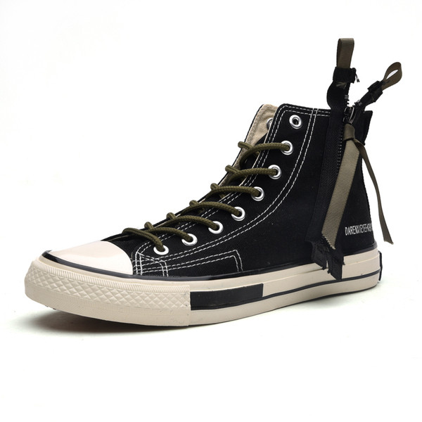 NOUL model de adidasi casual barbatesti cu sireturi si fermoar in doua culori