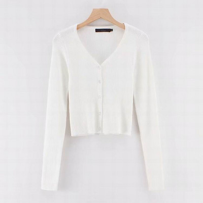 Vesta casual de dama model nou cu nasturi si decolteu spitz