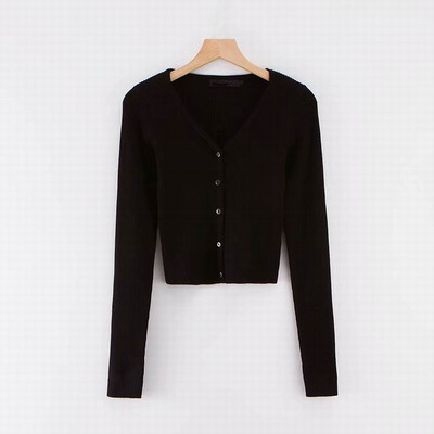 Vesta casual de dama model nou cu nasturi si decolteu spitz