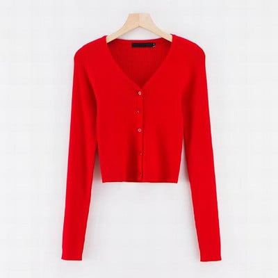 Vesta casual de dama model nou cu nasturi si decolteu spitz