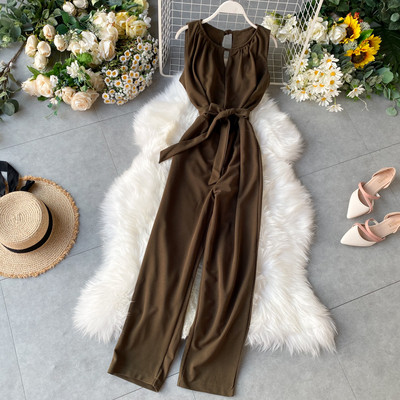 Salopeta lunga dama cu curea in mai multe culori