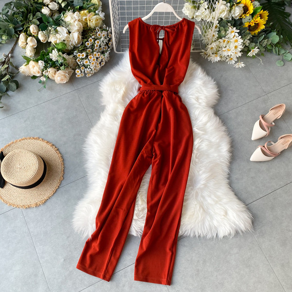 Salopeta lunga dama cu curea in mai multe culori