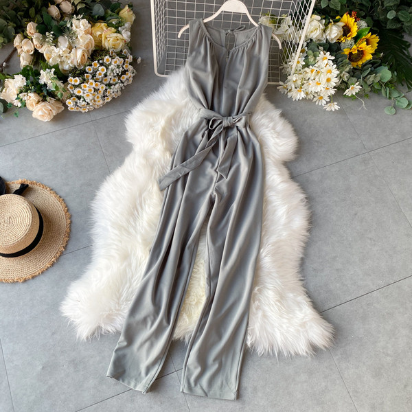 Salopeta lunga dama cu curea in mai multe culori