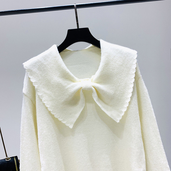 Νέο μοντέλο μοντέρνο γυναικείο πουλόβερ σε κόκκινο, καφέ και λευκό χρώμα