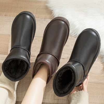 Χειμερινές γυναικείες μπότες με απαλή επένδυση σε τρία χρώματα
