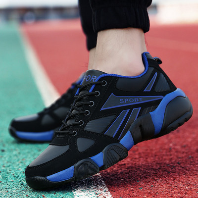 Ανδρικά αθλητικά παπούτσια με παχιά σόλα και κορδόνια σε τέσσερα χρώματα