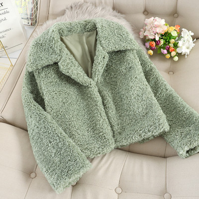 Γυναικείο χνουδωτό παλτό σε τέσσερα χρώματα