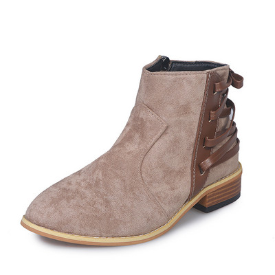 Ghete de dama moderne cu fermoar si model animal in patru culori