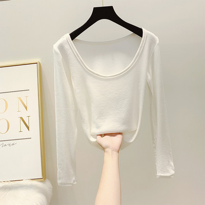 Bluza de dama cu decolteu rotund in mai multe culori