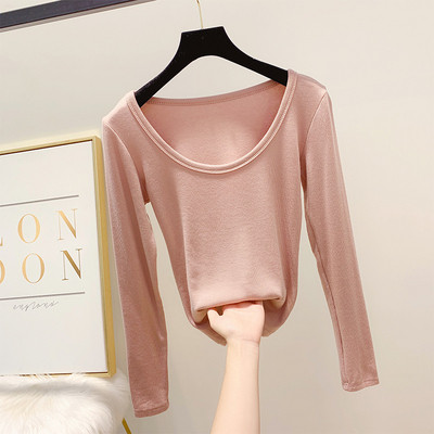 Bluza de dama cu decolteu rotund in mai multe culori