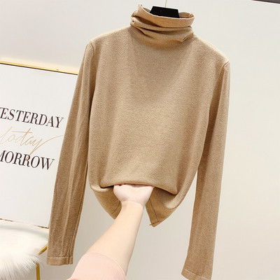 Καθημερινή γυναικεία μπλούζα με κολάρο σε διάφορα χρώματα