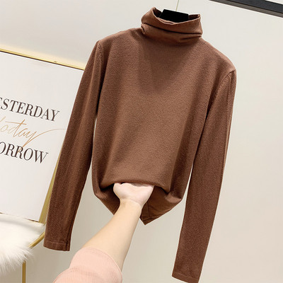 Καθημερινή γυναικεία μπλούζα με κολάρο σε διάφορα χρώματα